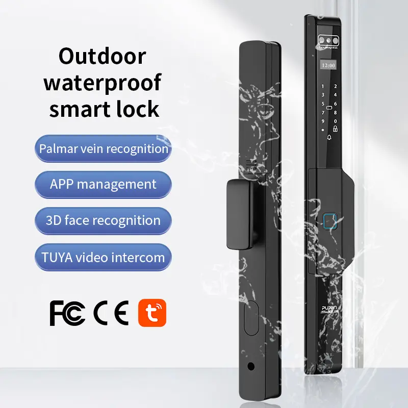 Κλειδαριά πόρτας από αλουμίνιο χωρίς κλειδί