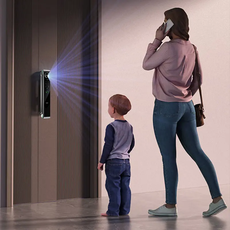 Κλειδαριά πόρτας εισόδου χωρίς κλειδί